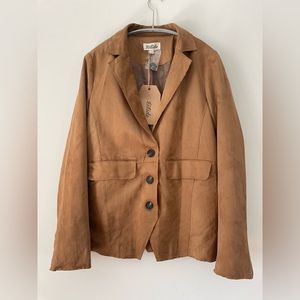 listicle fitted blazer. size small.